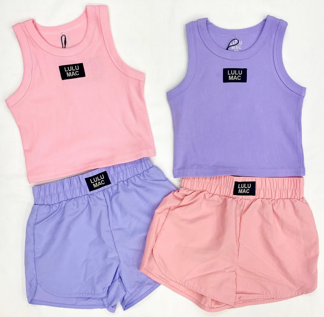 Light Pink Youth LULU MAC Shorts