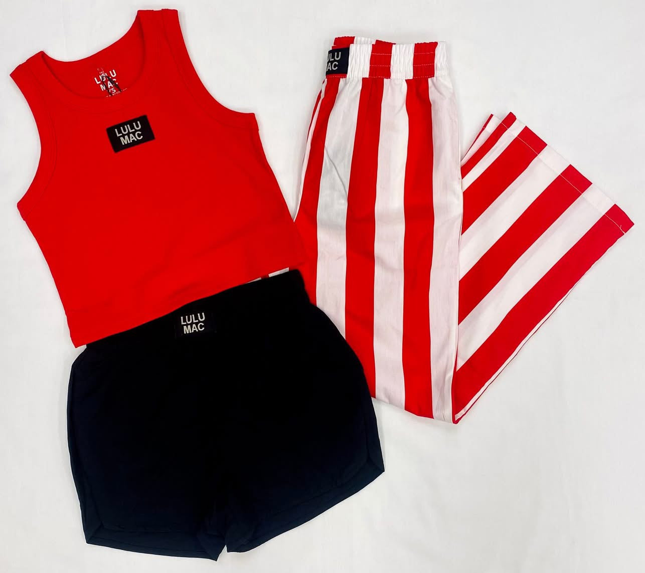 Black LULU MAC Shorts