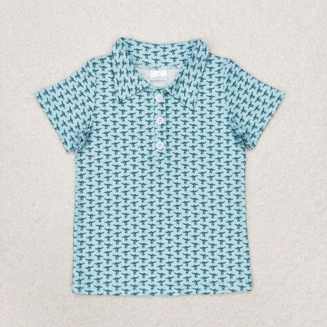 Flying Teal Boys Polo