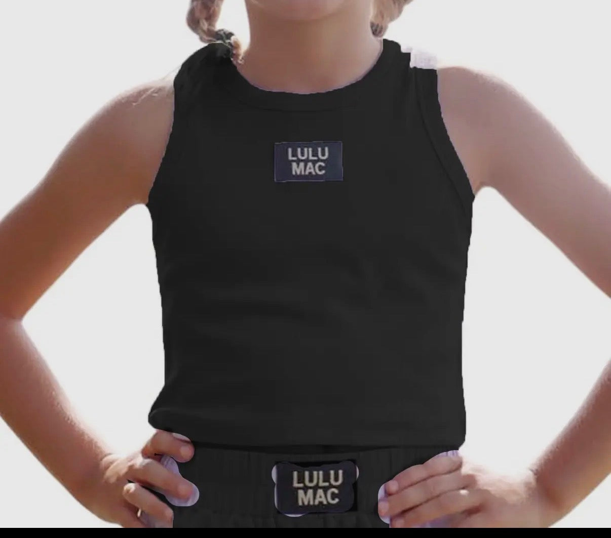 Black LULU MAC Tank