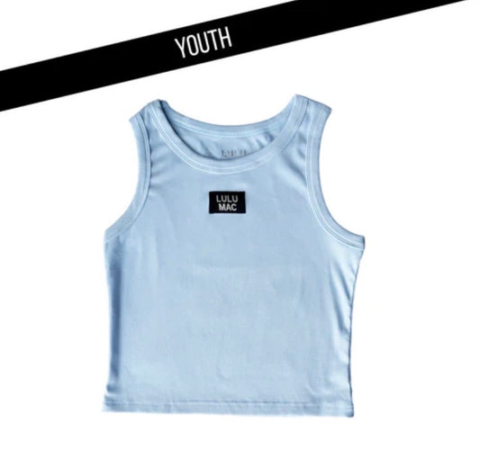 Light Blue Youth LuluMac Tank