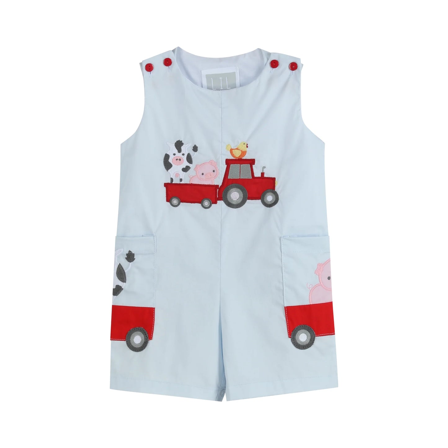 Boys Barnyard Shortalls