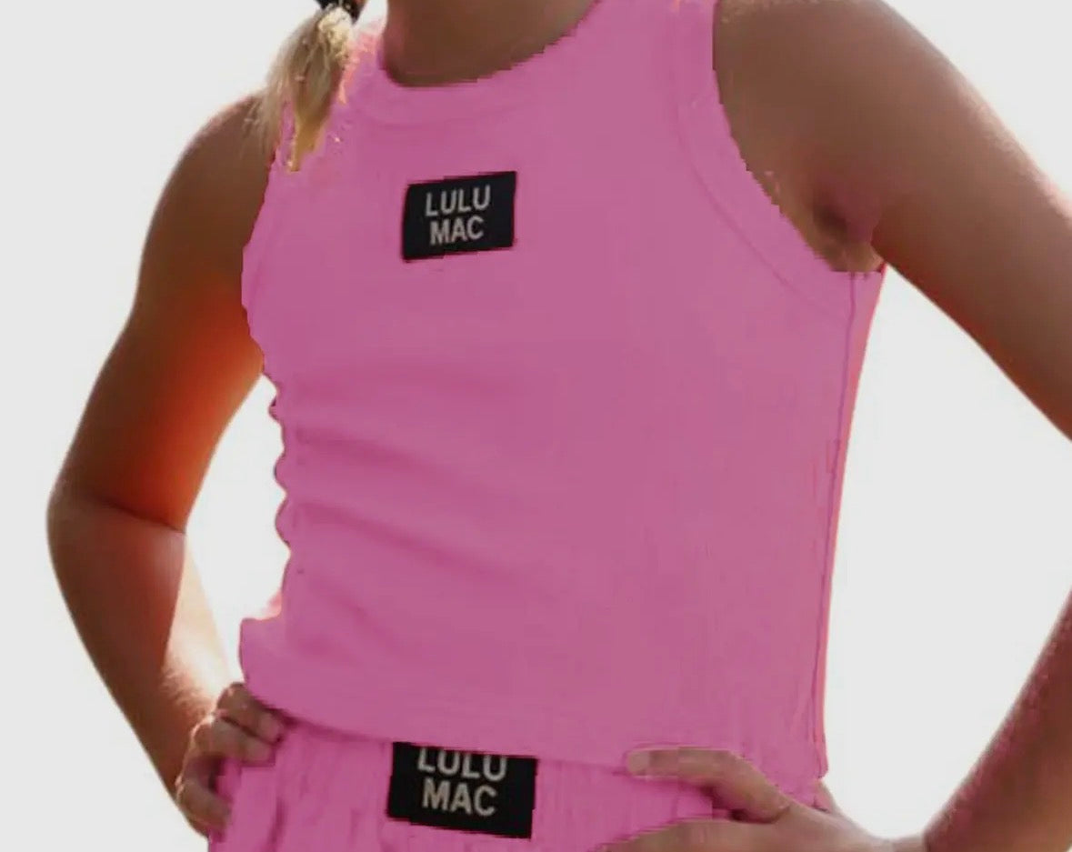 Bubblegum Pink LULU MAC Tank