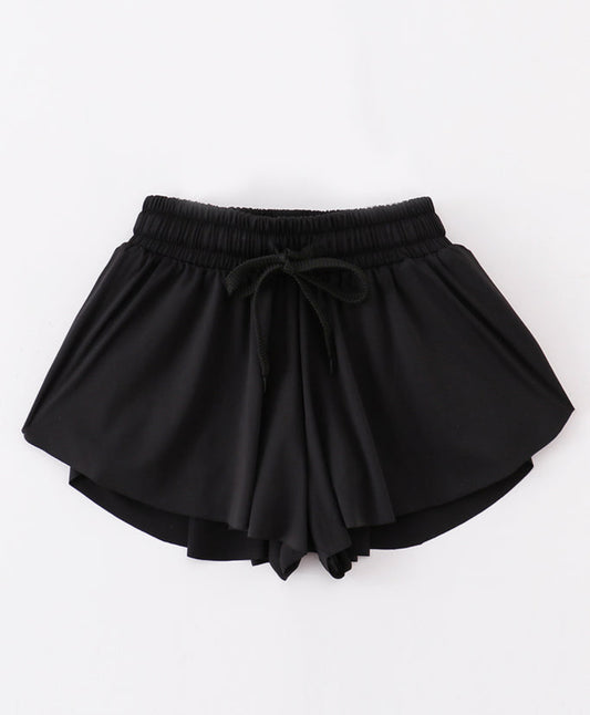 Black Butterfly Shorts