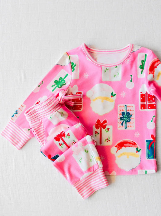 Pink Christmas Pjs