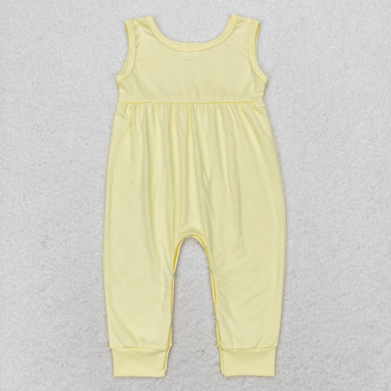 Girls Yellow Jumpsuit