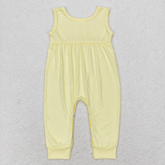 Girls Yellow Jumpsuit