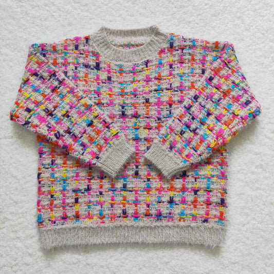 Girls Confetti Sweater