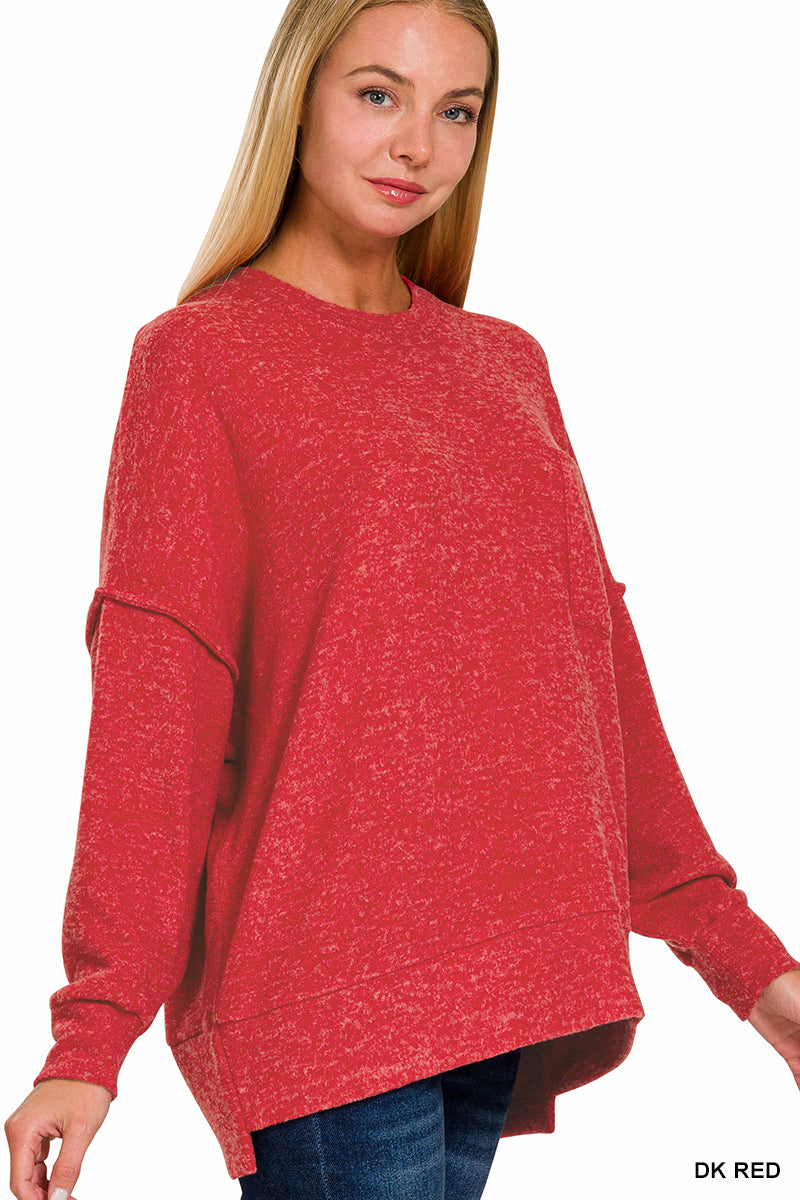 Zenana Red Sweater