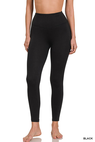 Zenana Black Leggings