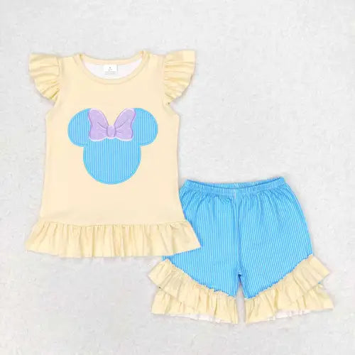 GIrls Minnie Short Set